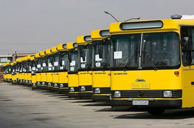 اعتصاب رانندگان اتوبوس شهری در کرمانشاه
